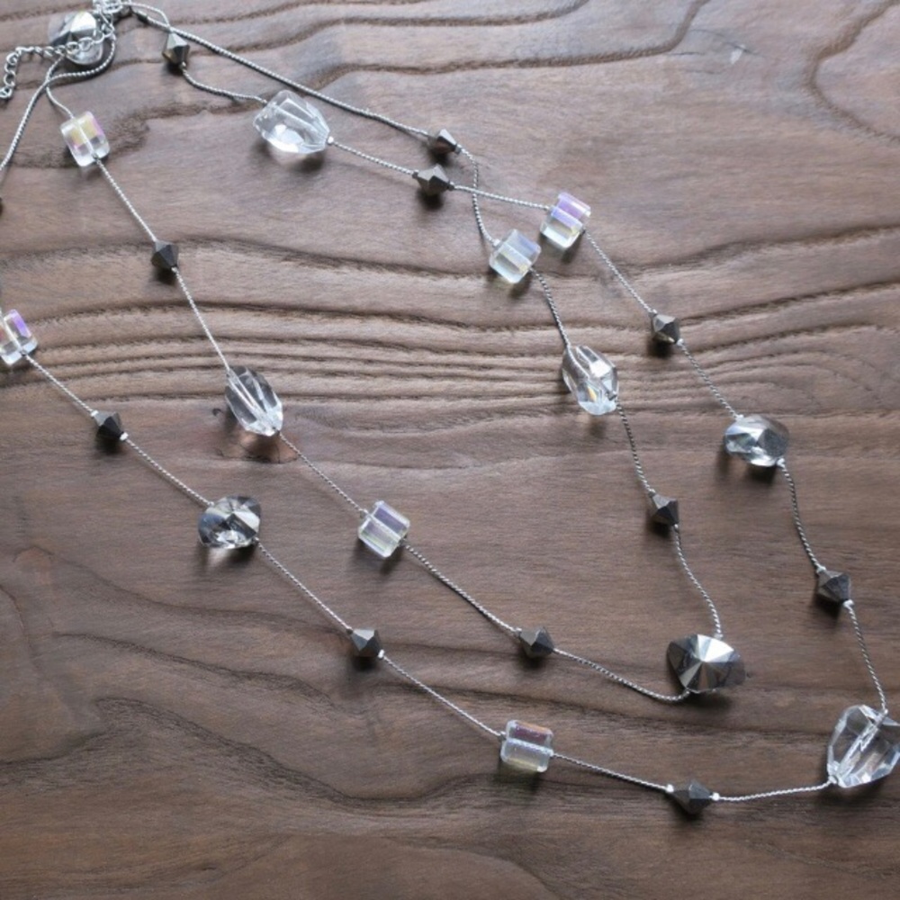 Ice Crystal Necklace